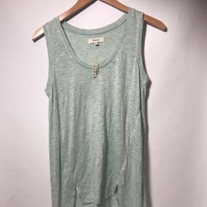 Madewell Teal Tank size XS NEW